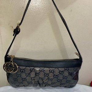 Gucci Guccissima Interlocking GG Wristlet